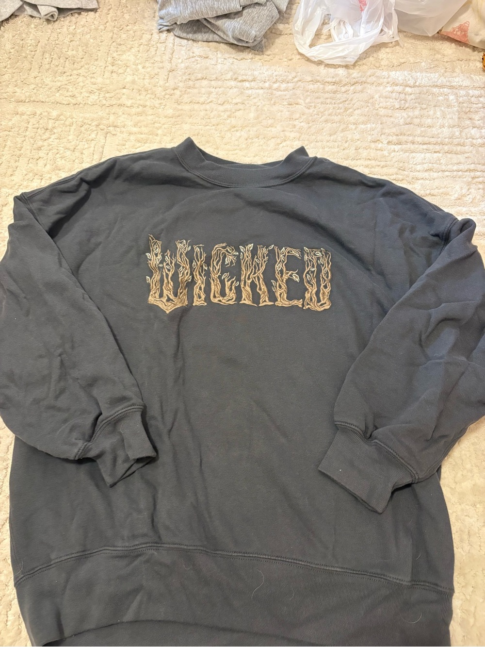 Grey Wicked sweatshirt